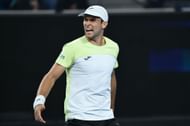 Aleksandar Vukic at the Australian Open 2025. (Photo: Getty)